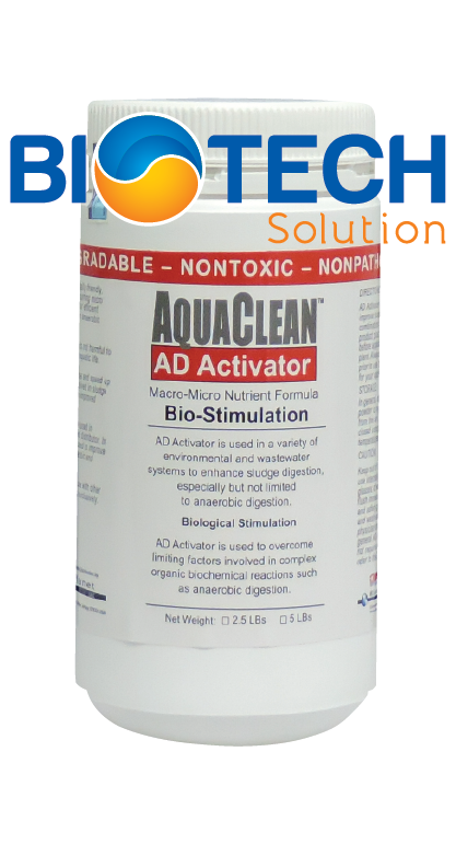 AQUACLEAN AD ACTIVATOR - Sản phẩm vi sinh chuyên biệt để nâng cao hiệu quả phân hủy kị khí