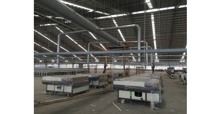 Dust Treatment System for Timber Production