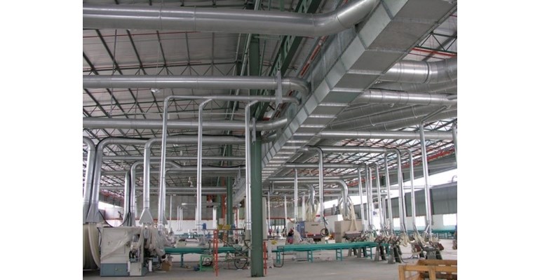 Dust Treatment System for Timber Production