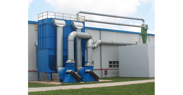 Dust Treatment System for Timber Production